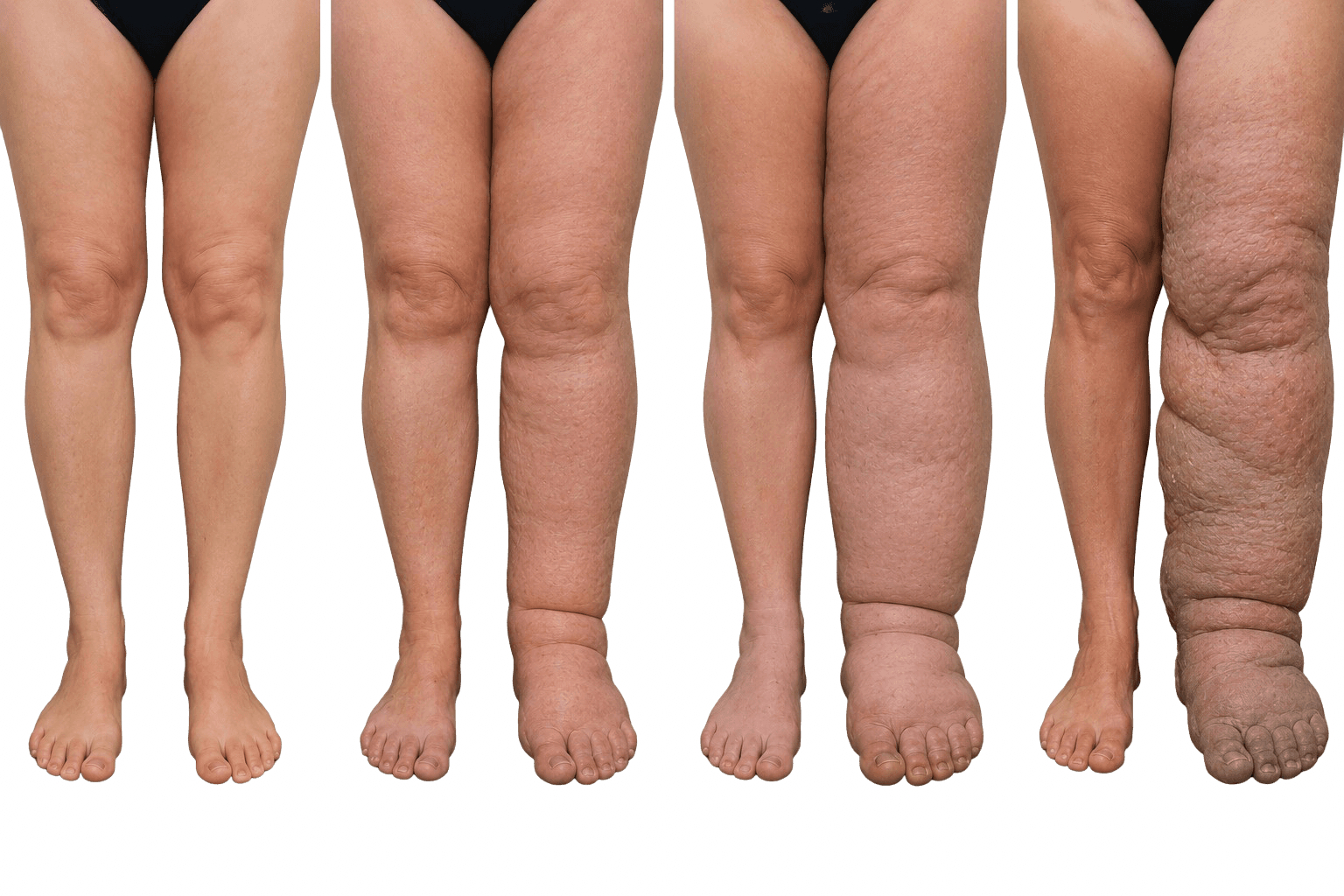 Lymphedema: volume, fibrosis and function have to be assessed together.